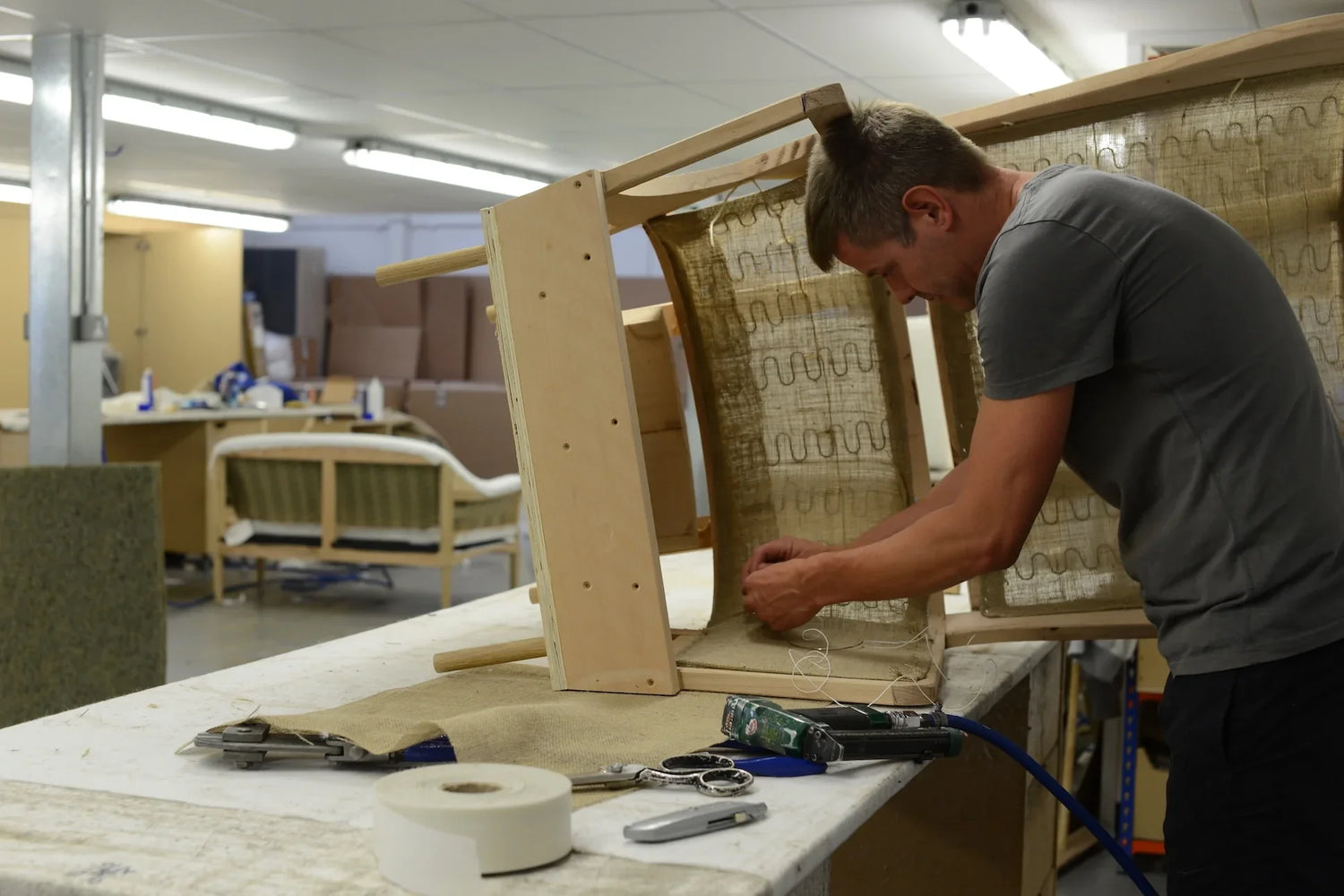 Making | Orwell Wingback